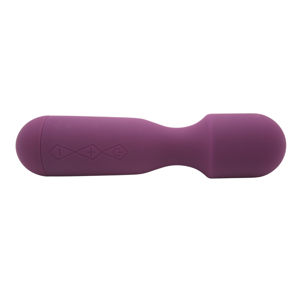 10-Function Rechargeable Silicone Wand Massager | Cordless Wand