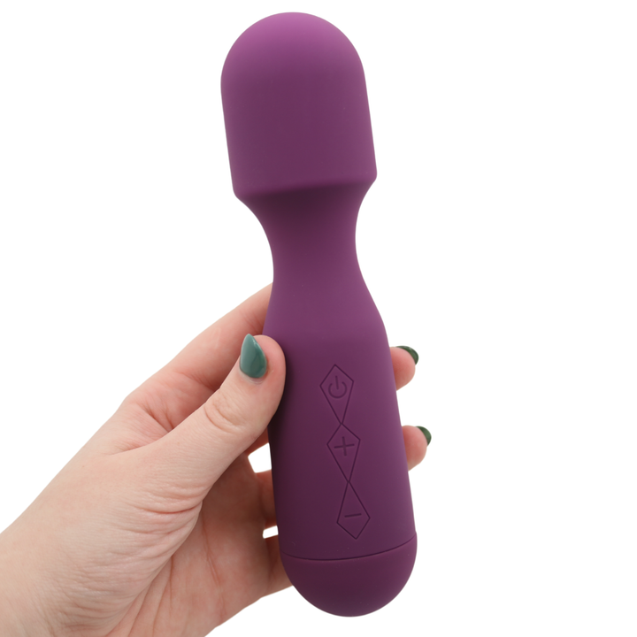 10-Function Rechargeable Silicone Wand Massager | Powerful Vibrators