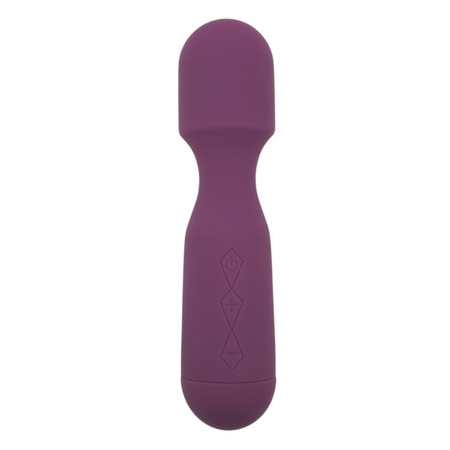 10-Function Rechargeable Silicone Wand Massager | Vibrators