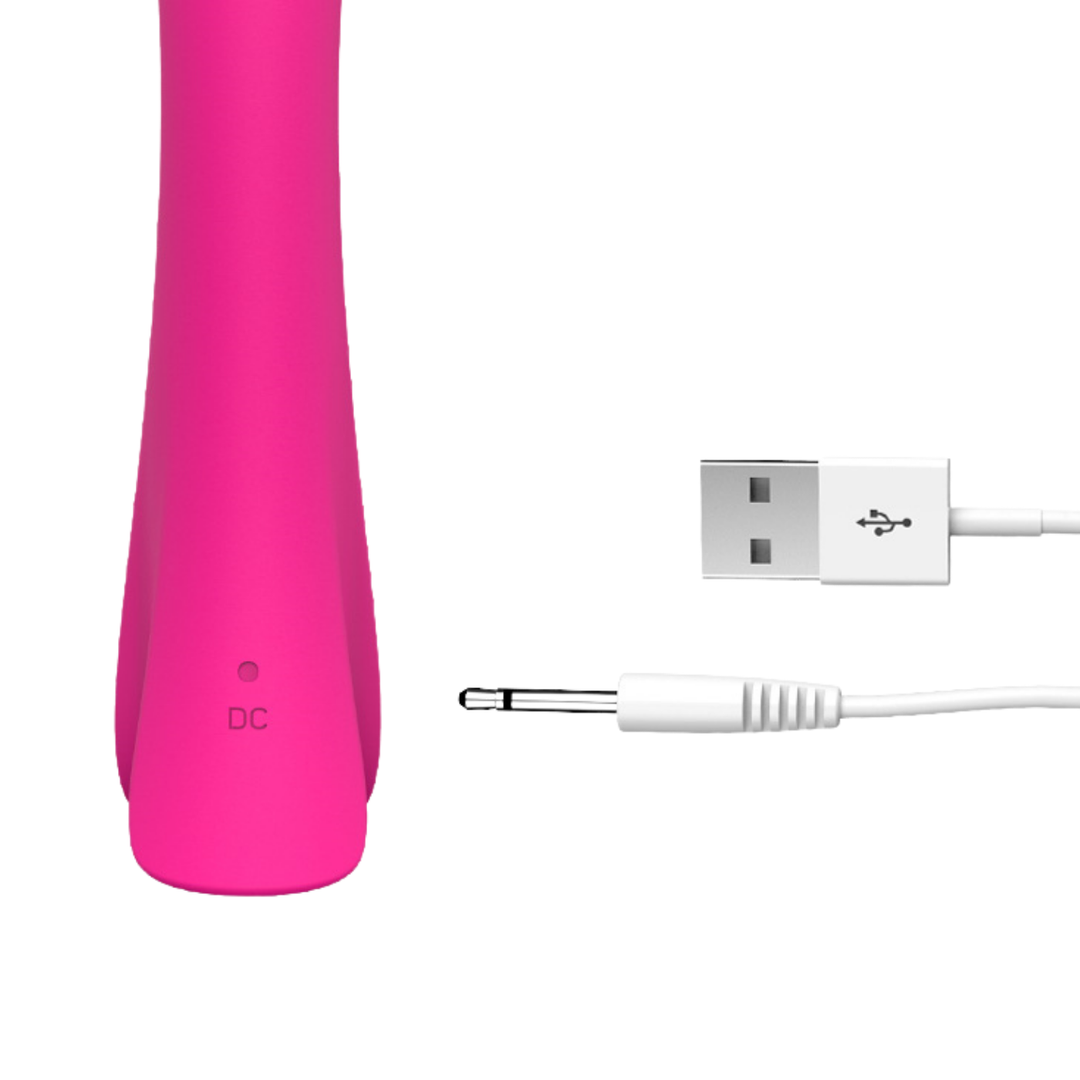 Shop the best luxury vibrators! This G-Spot dildo is 100% waterproof and rechargeable so you don't have to worry about replacing the batteries!