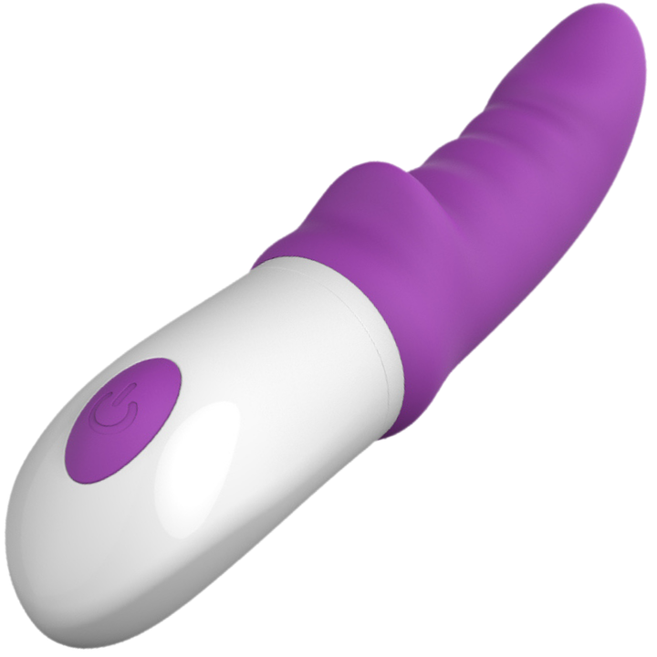 Rippled Silicone G-Spot Vibrator | Vibrators