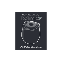Black rose air pulse stimulator from TooTimid&