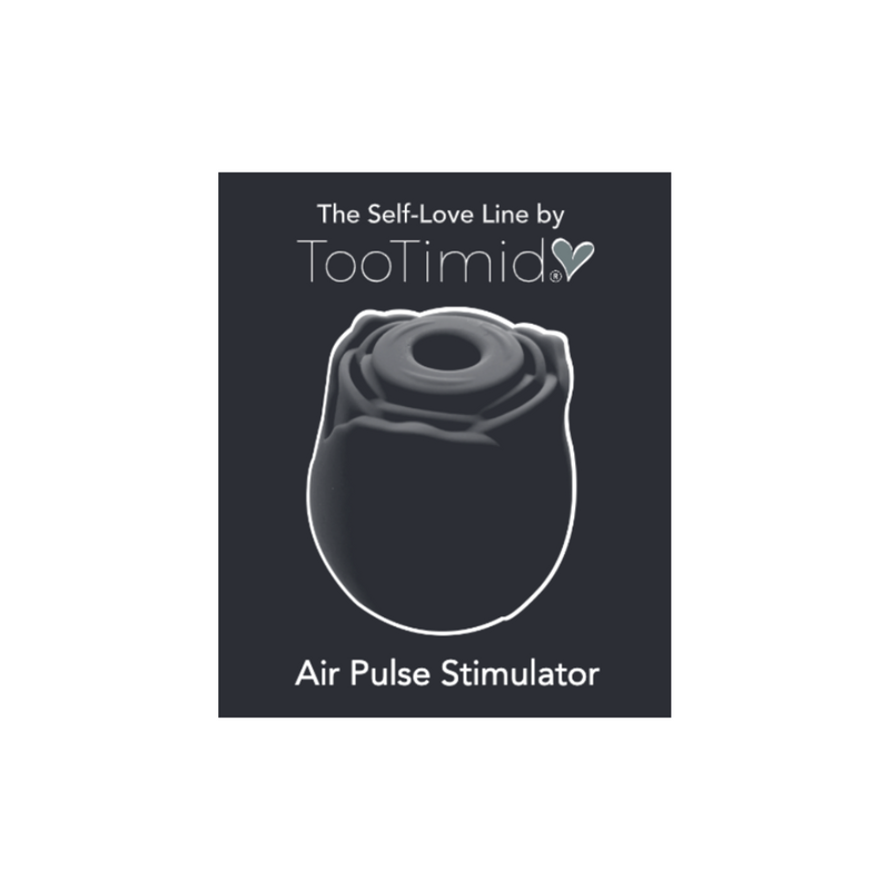 Black rose air pulse stimulator from TooTimid&