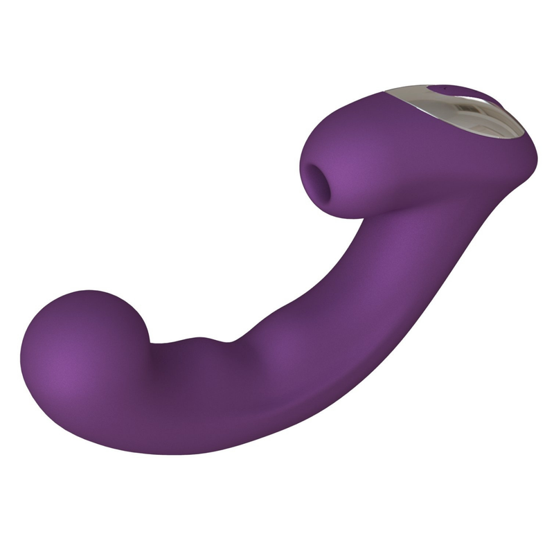 Double Love Climaxer G-Spot Vibe & Clit Sucker | Air Pulsing Clitoral Suction