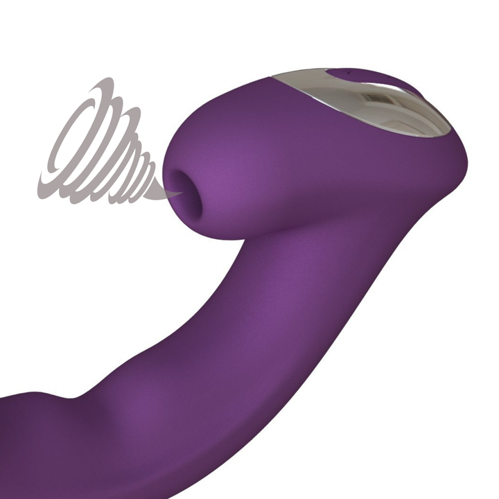 Double Love Climaxer G-Spot Vibe & Clit Sucker | Dual Stimulating Clit-Sucking Sex Toy