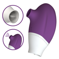 Clit Companion Flickering Tongue & Clitoral Sucker | Dual-Ended Clit Vibe