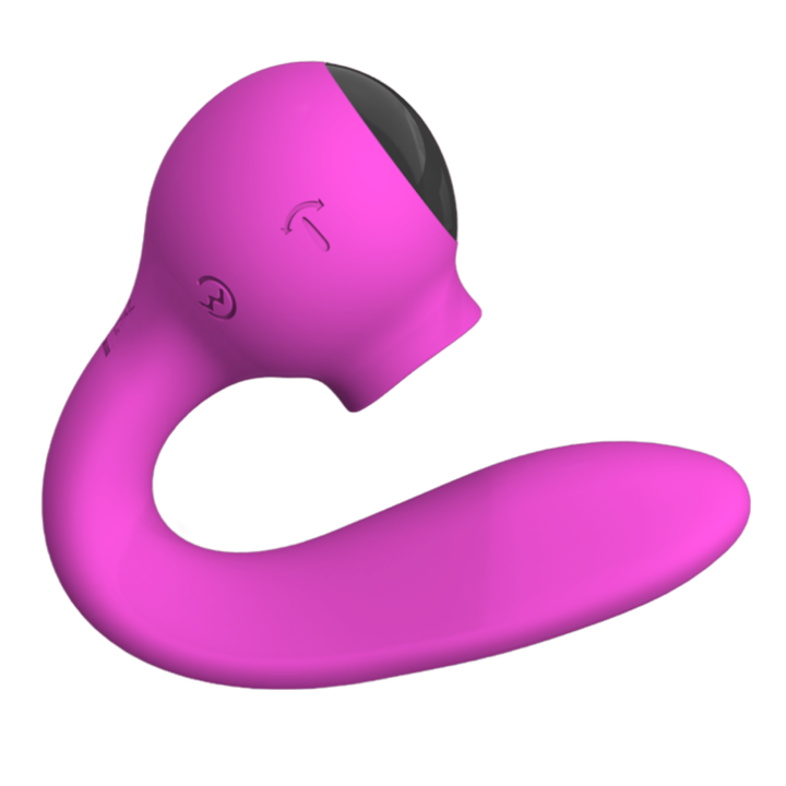 Bendable Dual G-Spot Massager & Clit Licker | Bends & Holds Its Shape