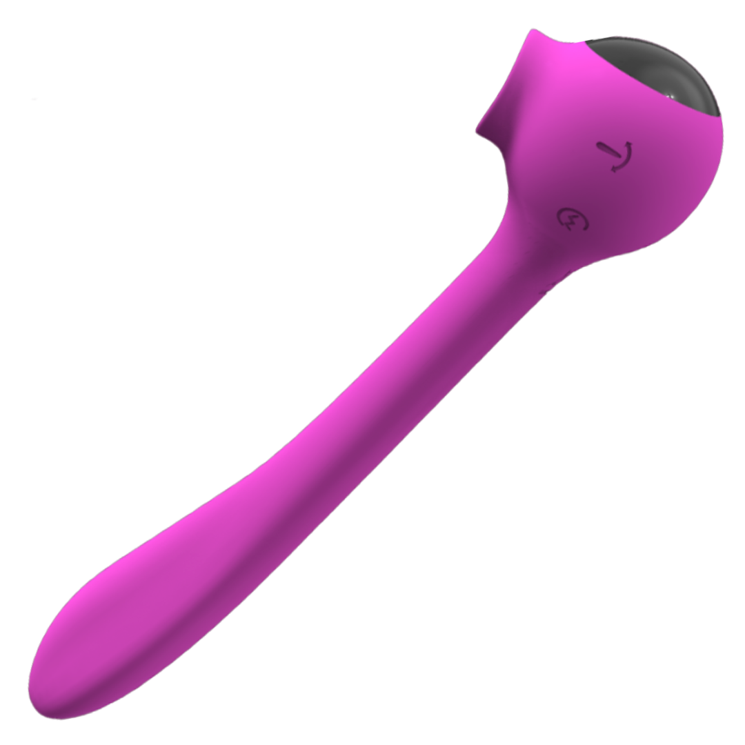 Bendable Dual G-Spot Massager & Clit Licker | Vibrators