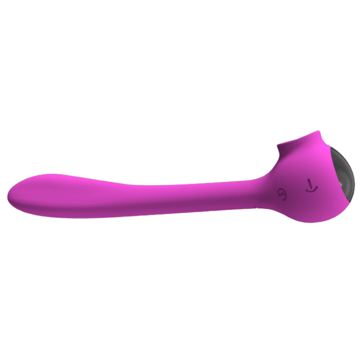 Bendable Dual G-Spot Massager & Clit Licker | Dual Ended Vibrator