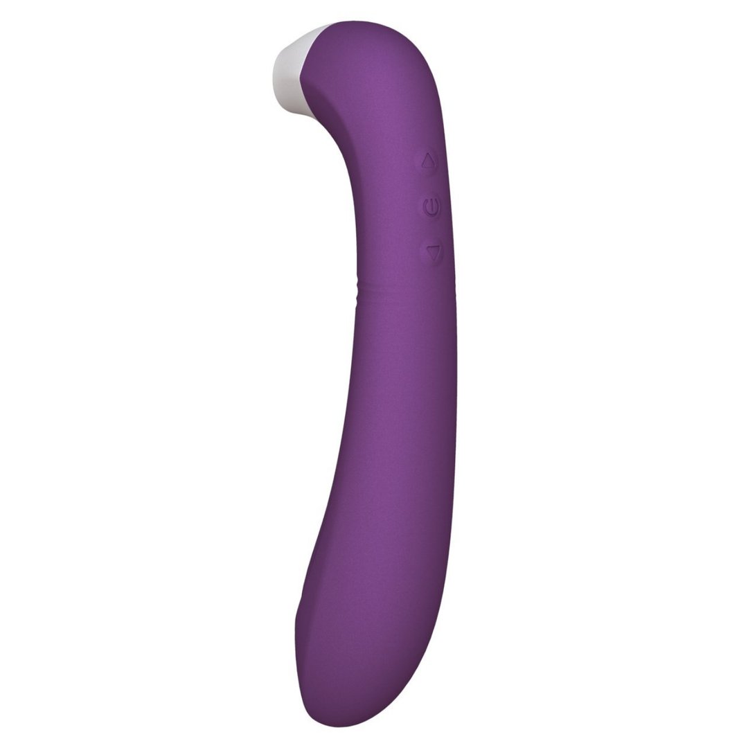 Adore Dual-Ended Vibrator & Clit Licking Tongue Toy | Flickering Tongue Mimics Oral Sex