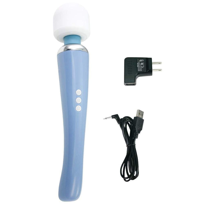 USB Rechargeable Wand Delivers Powerful Body Massage With No Batteries or Cords Attached! - Vibrators