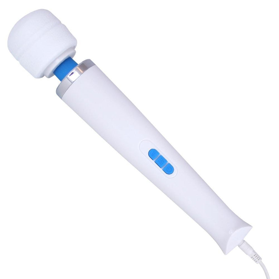 This powerful vibrating wand now has a black cord, not a white one. - Vibrators