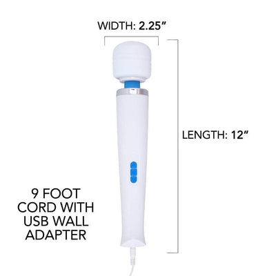 This powerful vibrating wand now has a black cord, not a white one. - Vibrators