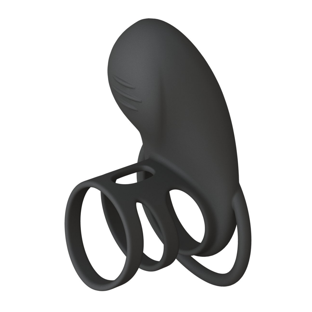 Better Love Couple's Ring Vibrating Silicone Cockring | Powerful Rechargeable Vibrations
