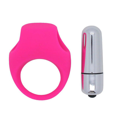 Silicone Vibrating Cock Ring - Male Sex Toys