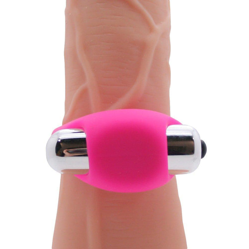 Silicone Vibrating Cock Ring - Male Sex Toys