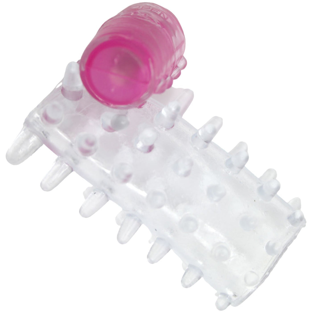 Vibrating Penis Sleeve With Nubby Ticklers TooTimid.com Vibrating Penis Sleeve With Nubby Ticklers TooTimid.com