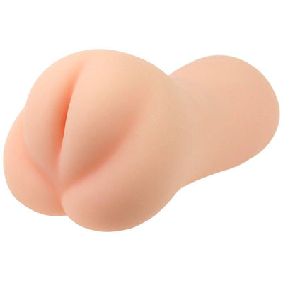 Image of realistic butt end of masturbator