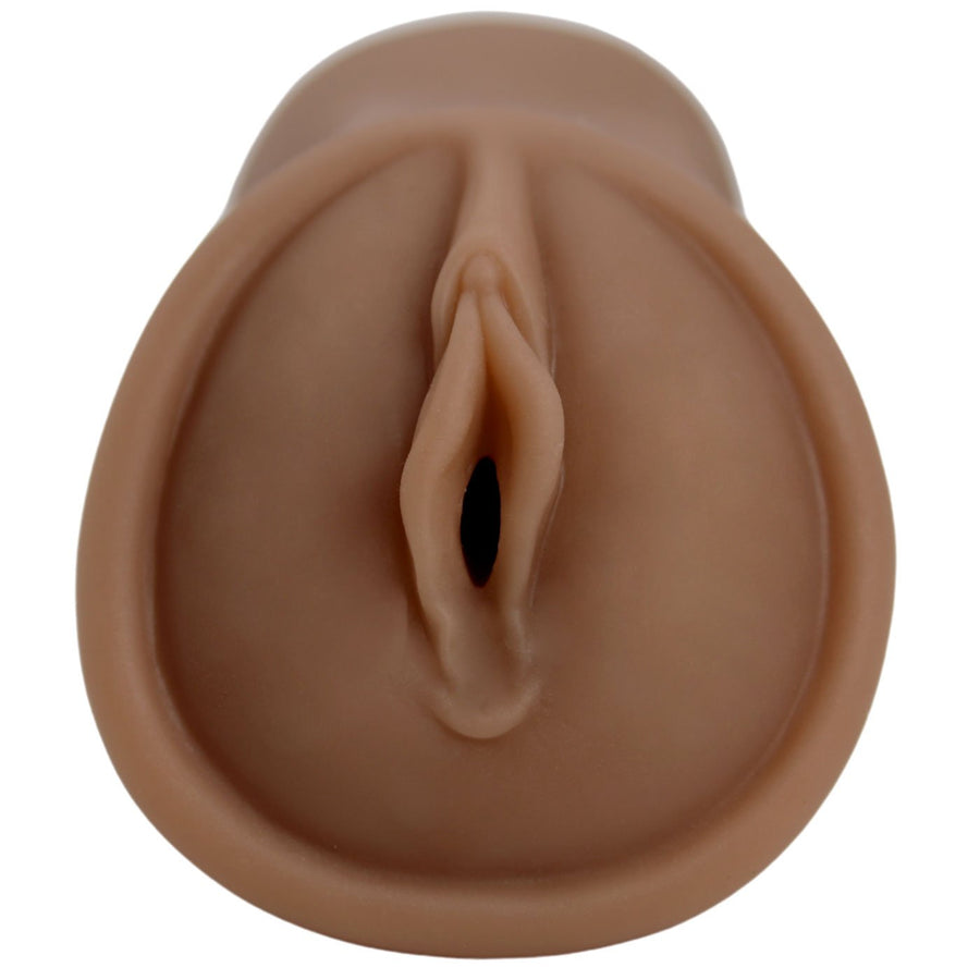 Brown Easy Grip Pussy Stroker | Masturbators