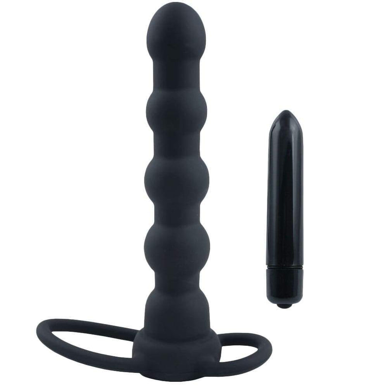 Vibrating Probe Cockring - Male Sex Toys