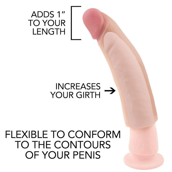 1 Inch Silicone Penis Extension - Male Sex Toys