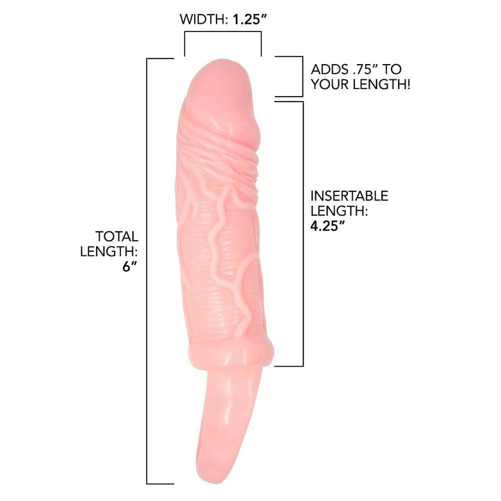 Extra-Veined Penis Extender - Male Sex Toys