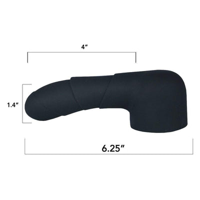 Silicone Curved G-Spot Wand Attachment - Misc