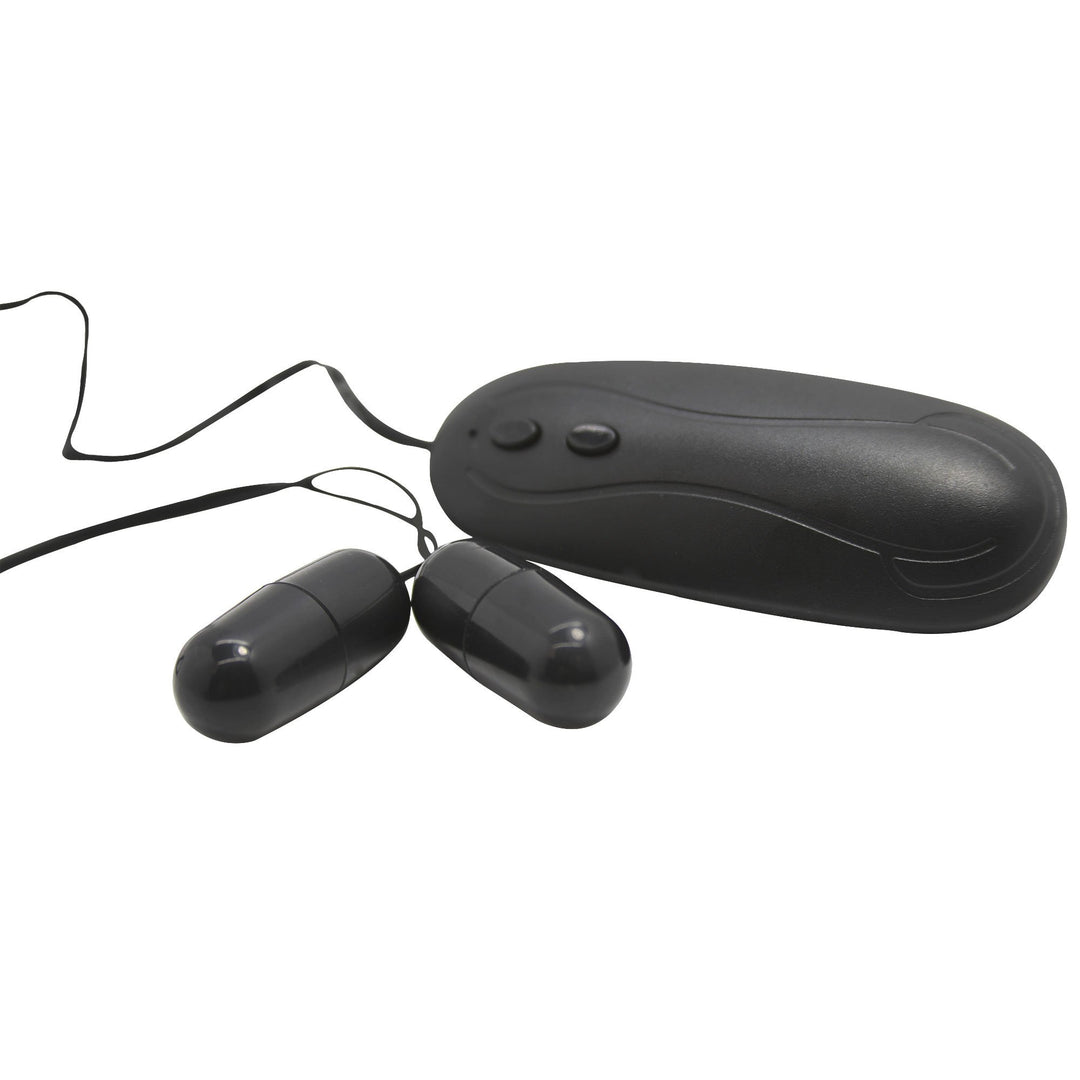 Scrotum & Testicle Tension Dual Vibrating Cock Ring - Male Sex Toys