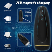 usb magnetic charging, charge for 90 minutes, use for 100 minutes