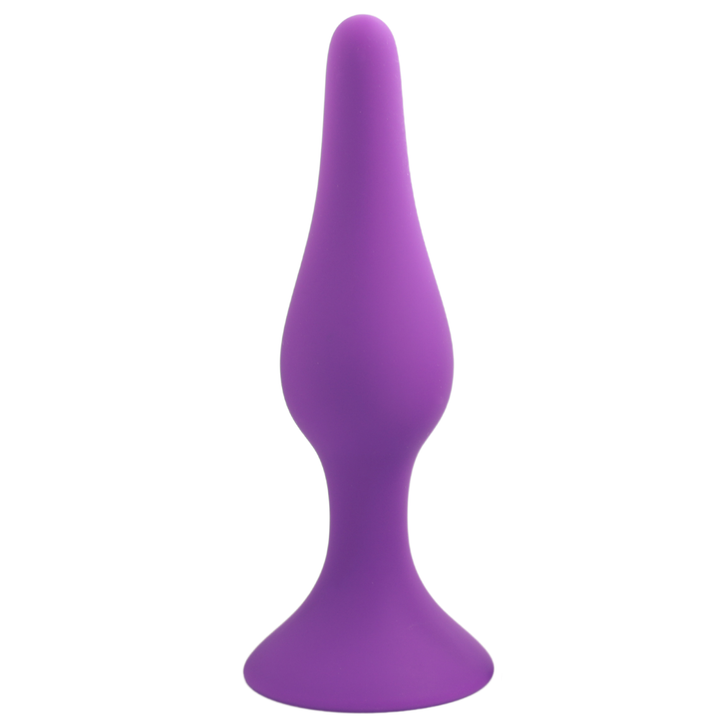 Tapered Silicone Anal Plug - Great For Beginners! - Anal Toys