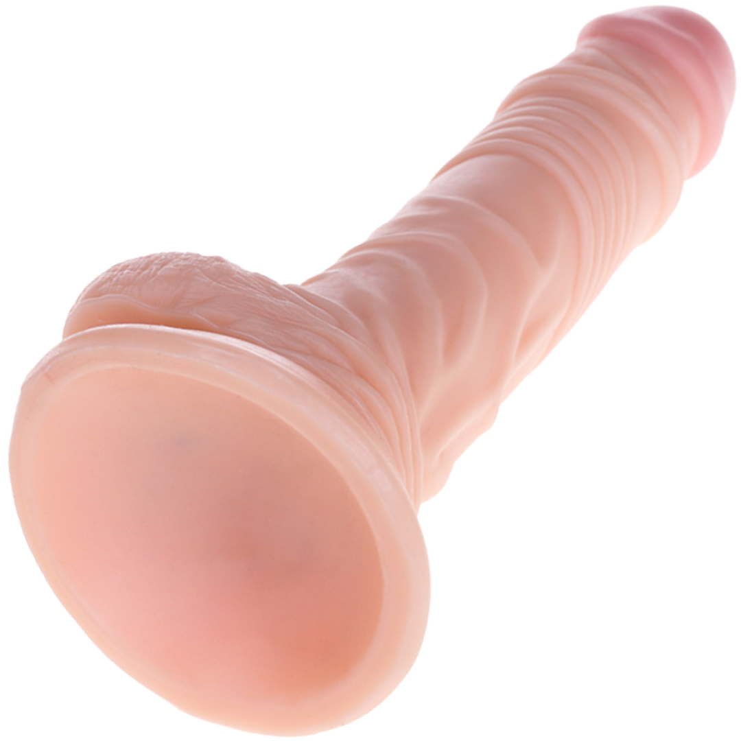 Textured Realistic Feel Dildo | Sturdy Suction Cup Base