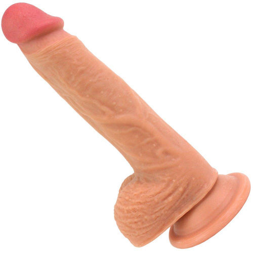 Lifelike 8.5 Inch Silicone Dong - Incredible G-Spot Stimulation! - Dildos
