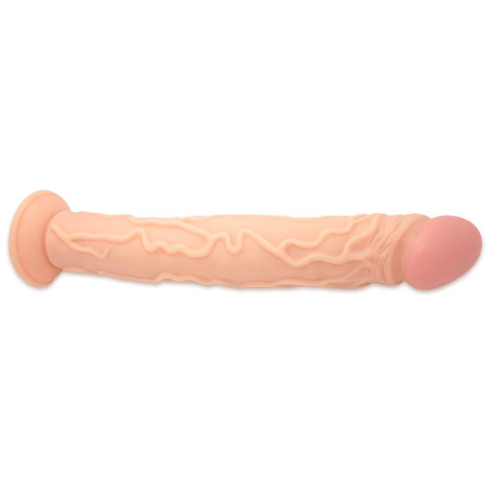 13 Inch Ultra Veined Suction Cup Dildo - Dildos