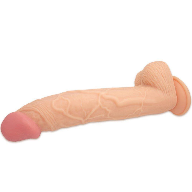 12 Inch Realistic Suction Cup Dildo - Dildos