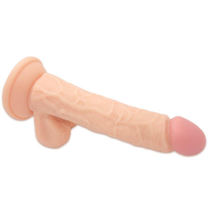 Realistic 8.5 Inch Vibrating Suction Cup Dildo - Dildos