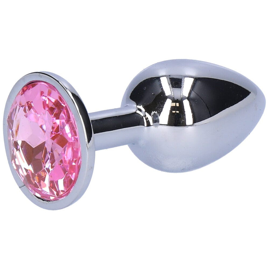 Pink jeweled butt plug.