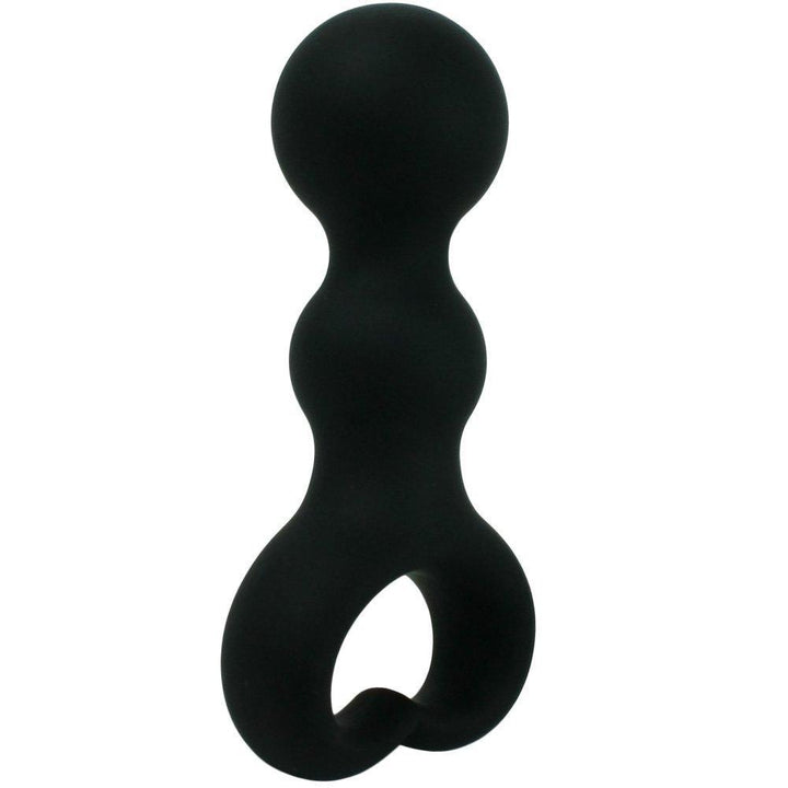 Silicone Heart Beaded Anal Plug - Silky Smooth! - Anal Toys