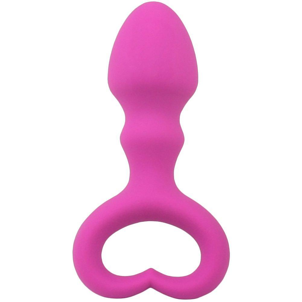 Silicone Heart Booty Plug - Soft & Easy to Use! - Anal Toys