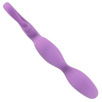 Textured Anal Stimulator - Curved For G & P-Spot Pleasure - Anal Toys