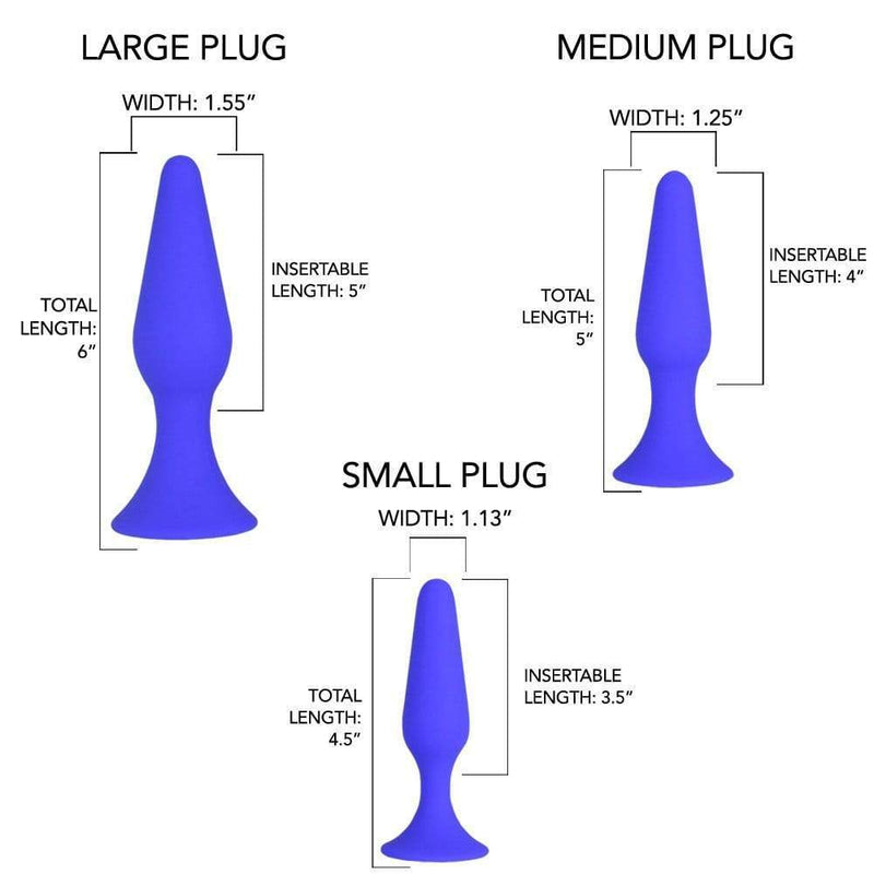 Silicone Anal Plug Kit - Anal Toys