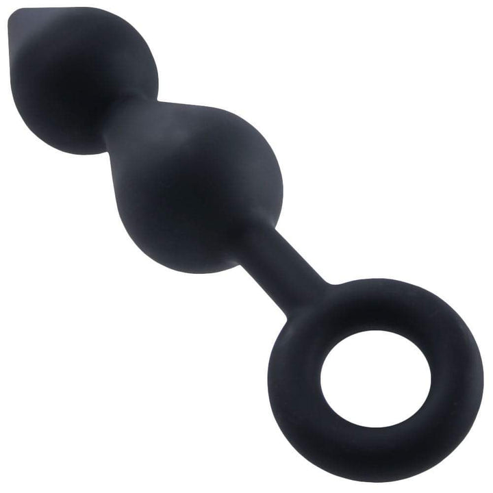 Tapered Silicone Anal Probe With Looped Base - Anal Toys
