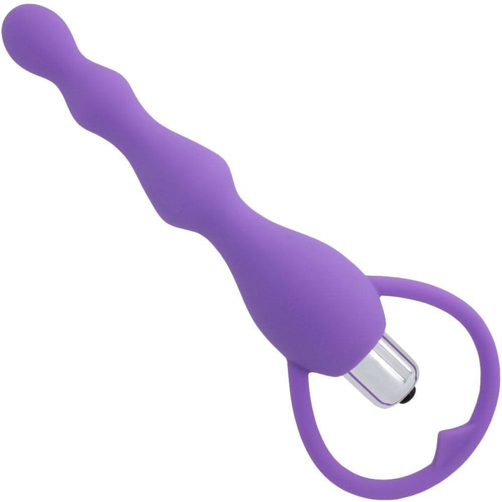 Vibrating Silicone Anal Beads - Anal Toys
