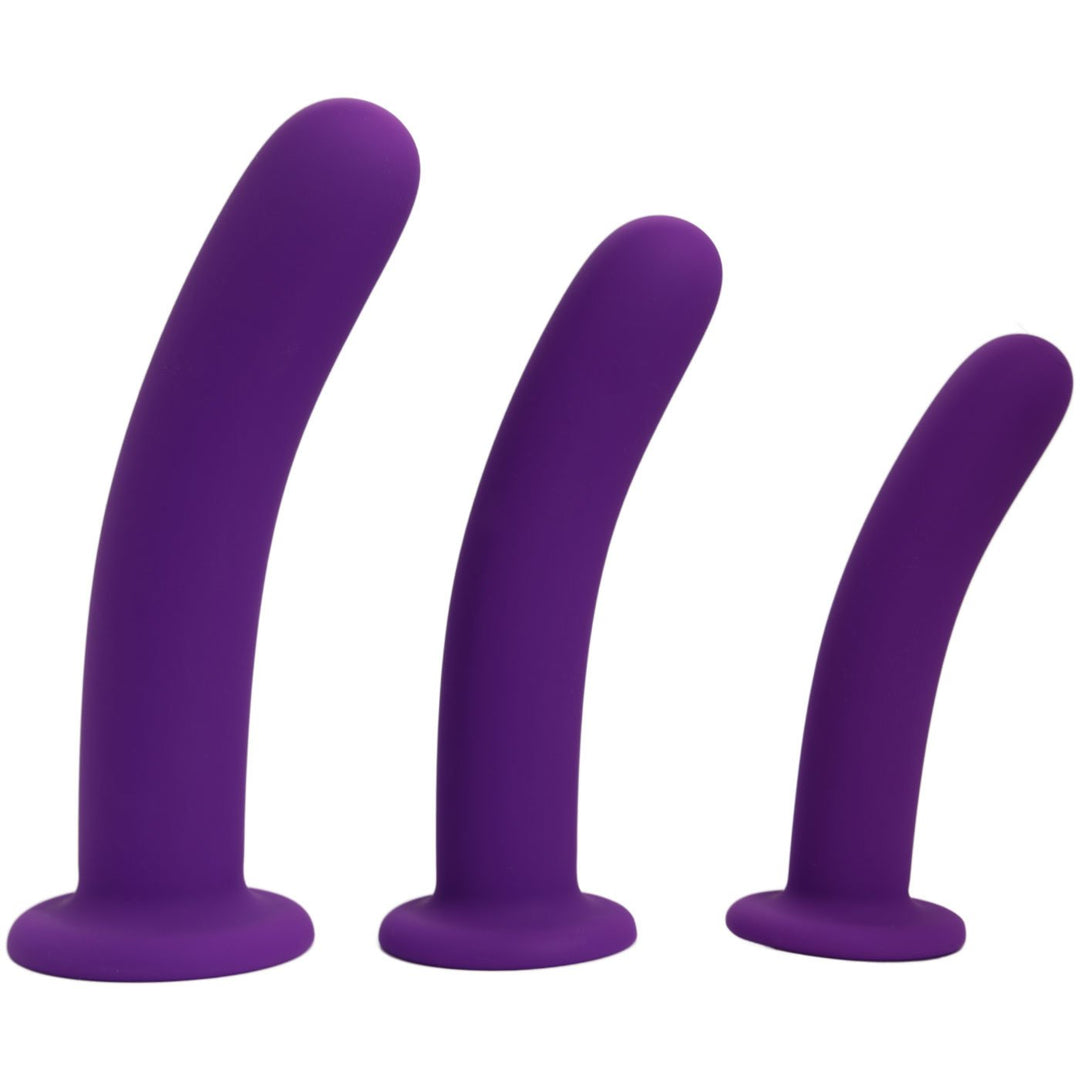 Silicone Anal Dildo | Available in 3 Different Sizes - Small, Medium, and Large