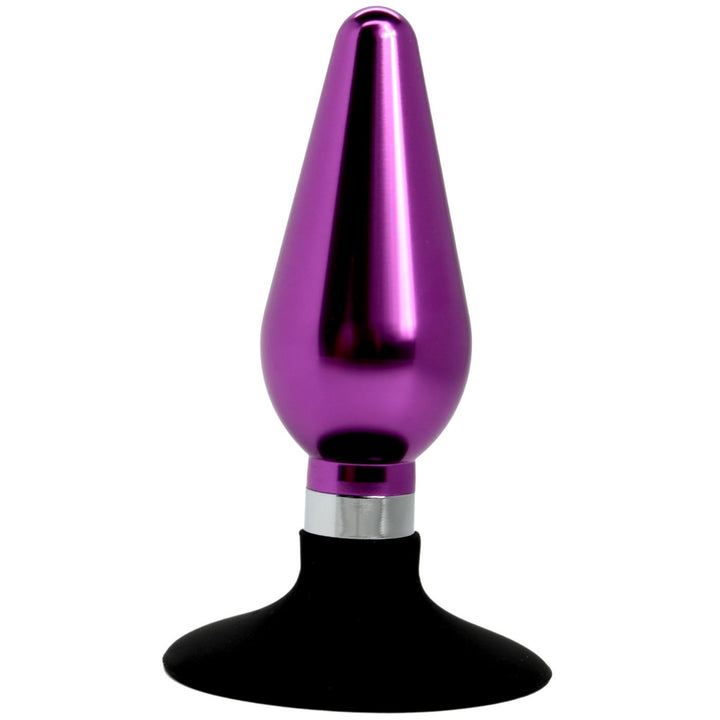 Metal Anal Plug With Silicone Base | Anal Toys