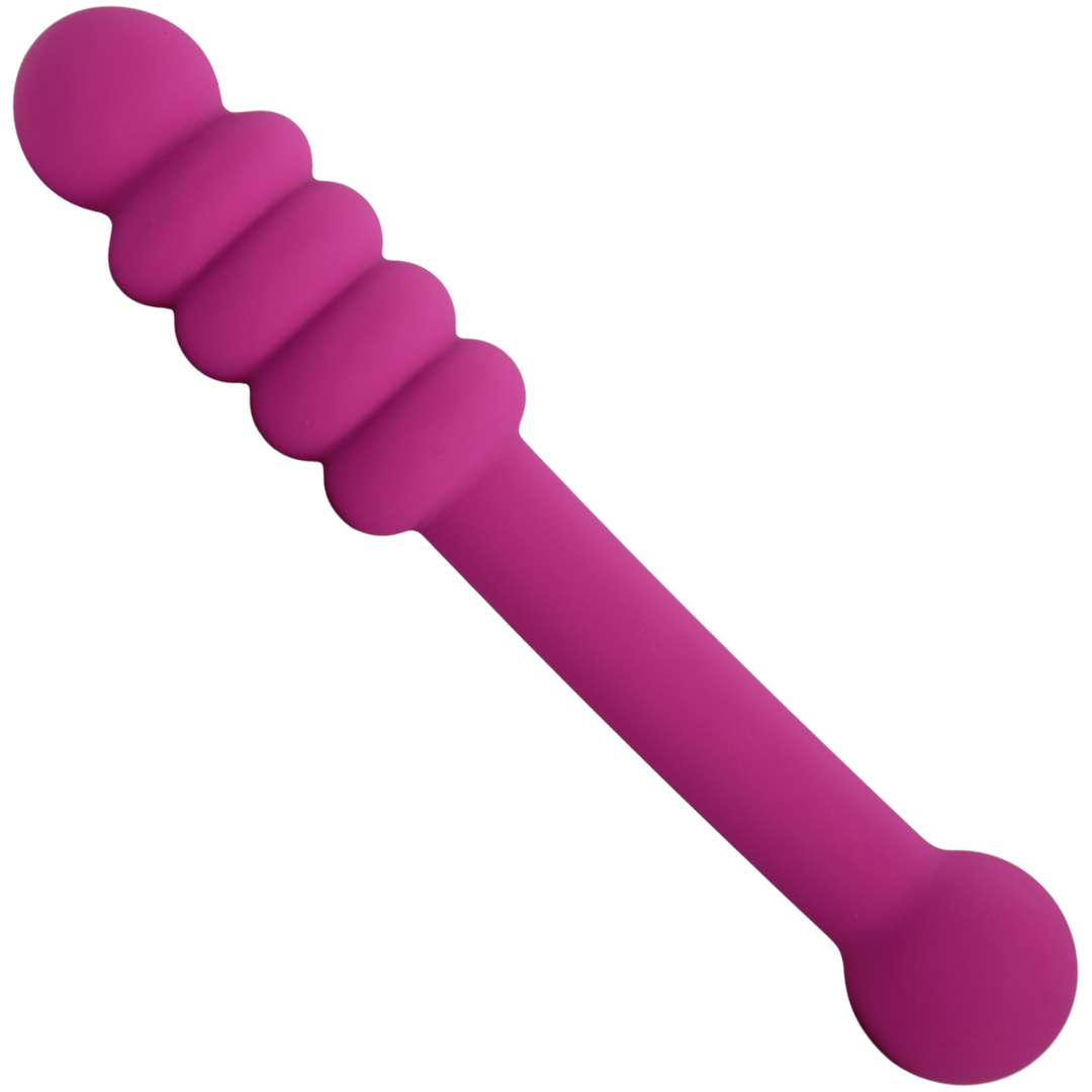 Silicone Beaded Anal Toy 