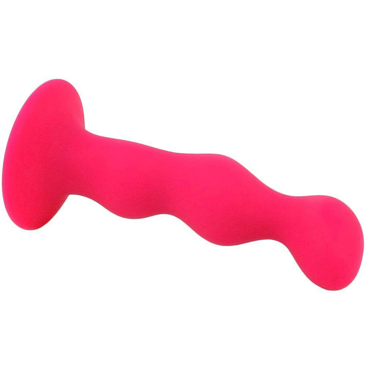 Bulbed Silicone Booty Love Anal Plug - Strong Suction Cup Base! - Anal Toys