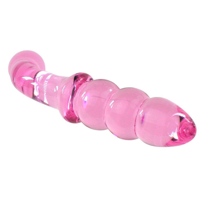 Dual Ended Glass G-Spot Massager - Two Types Of Sensations! - Dildos
