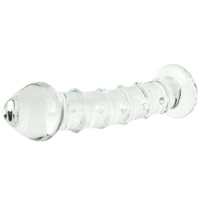 Elegant Glass Massager - Stimulating Textures! - Dildos