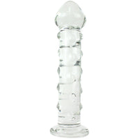 Elegant Glass Massager - Stimulating Textures! - Dildos