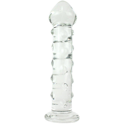 Elegant Glass Massager - Stimulating Textures! - Dildos